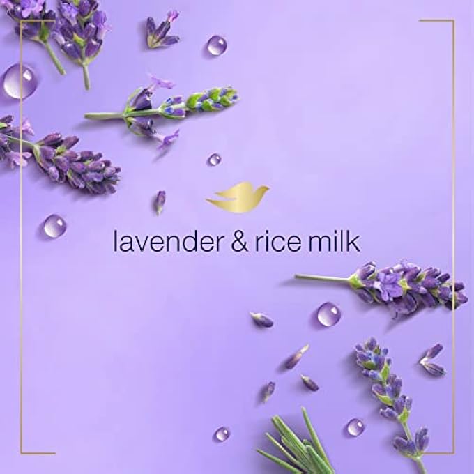 Dove LAVENDER & RICE MILK PROTECTS SKIN FROM DRYNESS, FOAMING HAND WASH MORE MOISTURIZERS THAN THE LEADING ORDINARY HAND SOAP, 10.1 OZ - Image 3